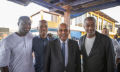 CAN 2023 : Moments conviviaux entre le 1er Ministre et les légendes du football