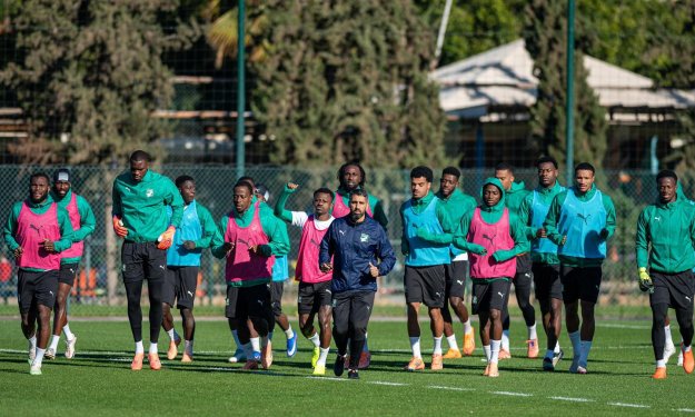 CAN 2025 : les Eléphants ont effectué une dernière séance d’entrainement à Marrakech avant de rejoindre Agadir