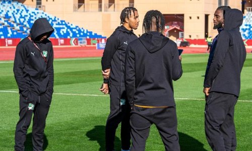 CAN 2025 : les Eléphants ont fait la reconnaissance de la pelouse du Grand Stade de Marrakech
