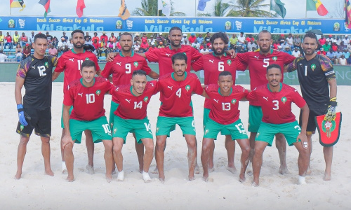 CAN Beach Soccer 2022 : le Maroc domine le Mozambique et s’adjuge la 3è place