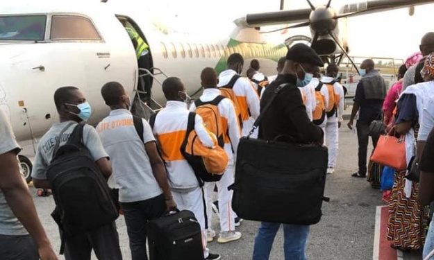 CAN U17 : ‘‘Décimés’’, les Eléphanteaux se sont envolés pour le Maroc ce matin