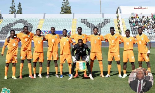 CAN U17 : le Ministre Adjé Silas galvanise les Eléphanteaux avant le choc contre le Maroc