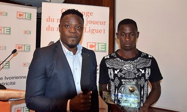 ‘‘Challenge AFI-CIE’’ : Ouattara Brahima (Racing Club) élu meilleur joueur du mois de février 2019