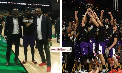 Champion de la BAL, Solo Diabaté reçoit les félicitations du Président de la FIBB
