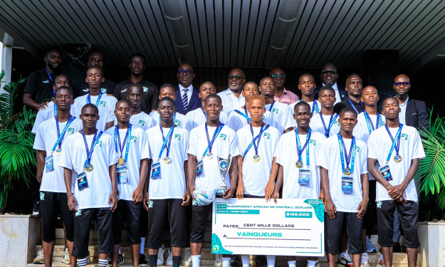 Championnat Africain Scolaire : les Eléphanteaux U15 reçus par les dirigeants de la FIF