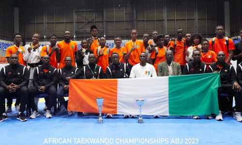 Championnats d’Afrique de Taekwondo : Belle moisson pour la Côte d’Ivoire