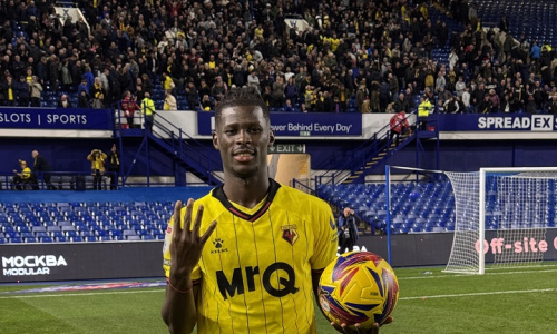 Championship : Bayo Vakoun signe un quadruplé avec Watford