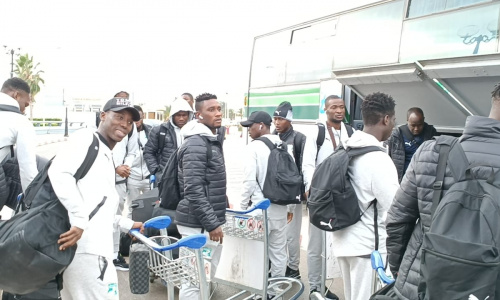 CHAN 2022 : les Eléphants A' ont quitté la Tunisie pour l'Algérie