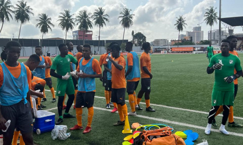 CHAN 2023 : les Eléphants en stage de préparation au champroux