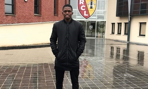Cheick Doucouré, jeune International Malien du RC Lens (L2) Cheick Doucouré, jeune International Malien du RC Lens (L2)