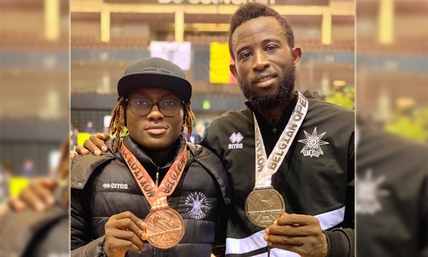 Cheick Sallah Cissé et Ruth Gbagbi médaillés à l’Open de Belgique