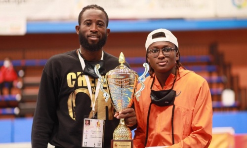 Cissé Cheick et Gbagbi Ruth reçoivent les félicitations du Ministère des Sports et du Développement de l’Economie Sportive