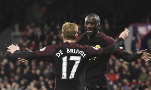 "City-Brighton"  : Kevin De Bruyne promet un beau match d'adieu à Yaya Touré