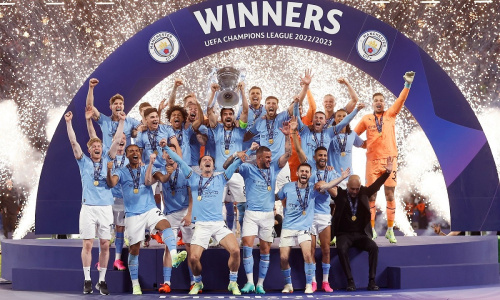 City remporte sa 1ère Ligue des Champions et réalise le triplé