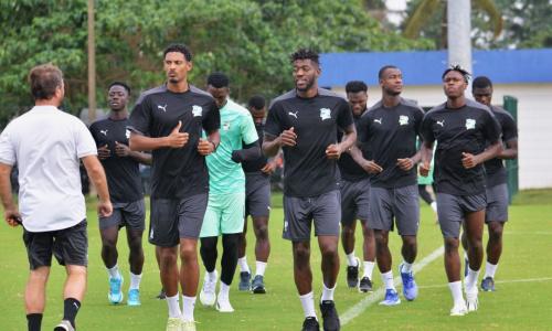 ‘‘CIV-AFS’’ : Les images de l’entrainement des Eléphants