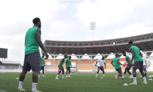 ‘‘CIV-Lesotho’’ : les Eléphants ont fait la reconnaissance de la pelouse du stade Laurent Pokou de San Pedro