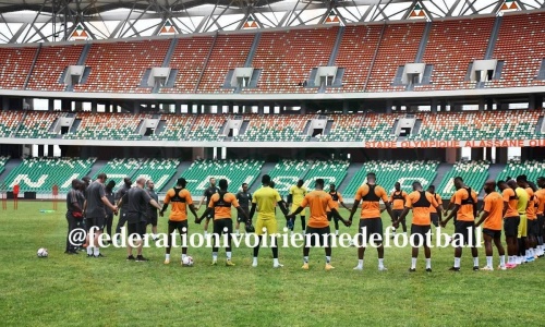 ‘‘CIV-Madagascar’’ : Les images de la séance d’entrainement des Eléphants au stade d’Ebimpé