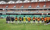 ‘‘CIV-Madagascar’’ : Les images de la séance d’entrainement des Eléphants au stade d’Ebimpé