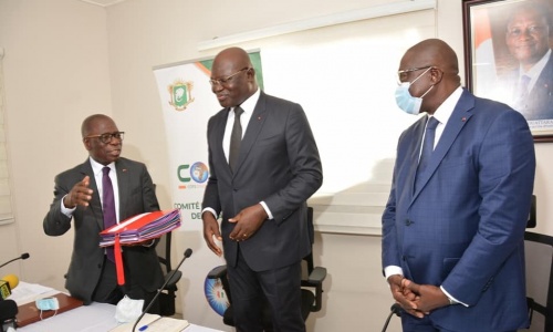 COCAN 2023 : Feh Kessé a fait la passe à François Amichia en présence d'illustres invités