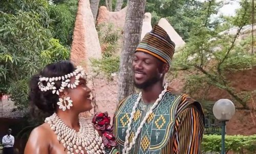 Coin du Bonheur : Hervé Koffi s’est marié traditionnellement