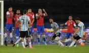 Copa América : L'Argentine accrochée par le Chili malgré un magnifique coup franc de Messi