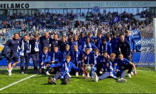 Copa Barry et son équipe décrochent le titre de Champion de Belgique des U15