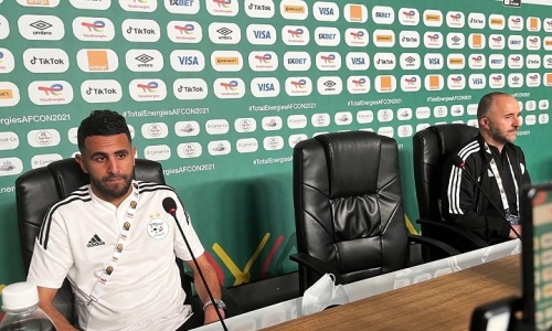 ‘‘Côte d’Ivoire-Algérie’’ : Djamel Belmadi et Riyad Mahrez prêts pour la bataille