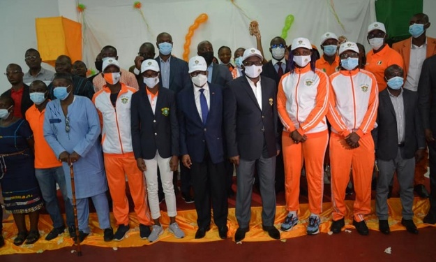 Côte d'Ivoire : Après les footballeurs, les autres athlètes reçoivent leurs kits pour Tokyo