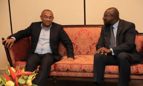 Côte d'Ivoire - CAF : Ahmad Ahmad est à Abidjan