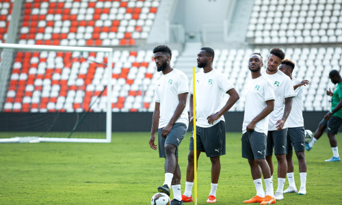 ‘‘Côte d’Ivoire-Comores’’ : les Eléphants se sont familiarisés avec la pelouse du stade de la Paix de Bouaké