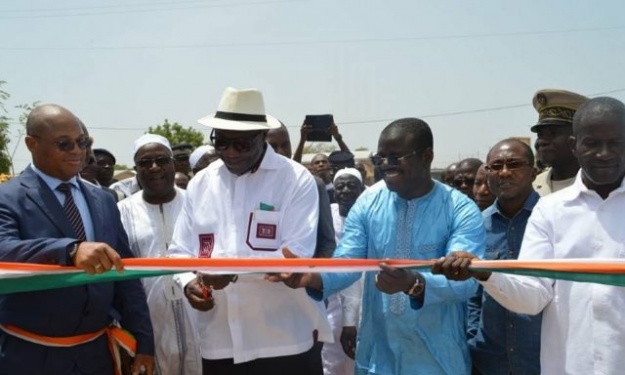 Côte d'Ivoire : François Amichia a inauguré le stade de M’Bengué