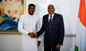 Côte d’Ivoire : Kolo Touré reçu par le Ministre Amadou GON Coulibaly (Images)