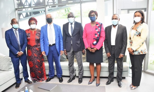 Côte d'Ivoire : Le Président de la CAF est arrivé