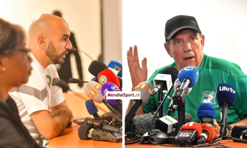 ‘‘Côte d’Ivoire - Maroc’’ : Jean-Louis Gasset et Walid Regragui annoncent les couleurs