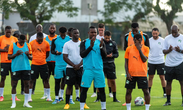 ‘‘Côte d’Ivoire-Sierra Leone’’ : les images de la première séance d’entrainement des Eléphants