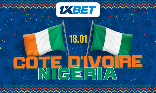 ‘‘Côte d'Ivoire vs Nigeria’’ : 1xBet analyse le choc de la Coupe d'Afrique des Nations