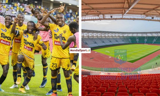 Coupe CAF : l’ASEC Mimosas quitte le stade de Yamoussoukro pour celui de la Paix de Bouaké