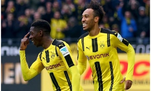 Coupe d'Allemagne : Aubameyang et Dembélé envoient Dortmund en finale