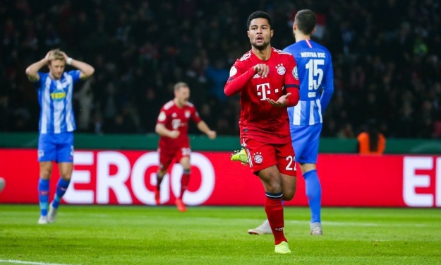 Coupe d’Allemagne : Serge Gnabry (Bayern) signe un doublé face au Hertha de Kalou