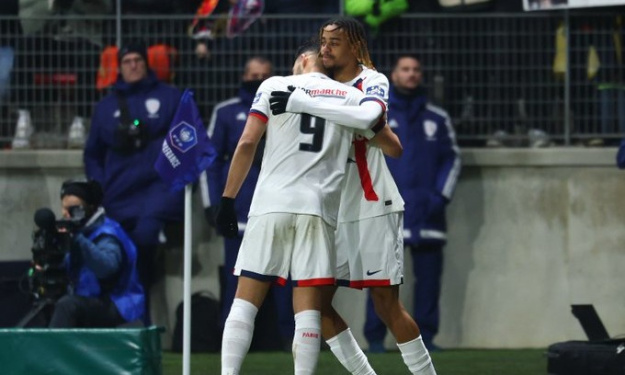 Coupe de France (8ès) : le PSG domine Le Mans, Brest sort Troyes, Lille éliminé par Dunkerque