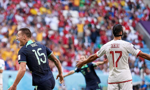 Coupe du monde 2022 : l’Australie s’offre la Tunisie et se relance dans la course à la qualification