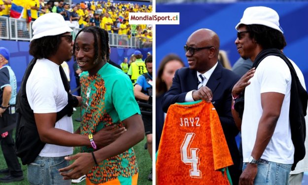 Coupe du Monde : Jay-Z avec les Eléphants de Côte d'Ivoire