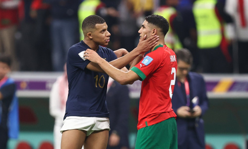 Coupe du monde : le message de réconfort de Kylian Mbappé à Achraf Hakimi