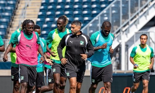 Coupe du monde : quelques présidents de clubs ont assisté à la séance d’entrainement des Eléphants