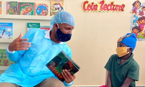 COVID-19 : Drogba et Prosuma aux côtés des enfants