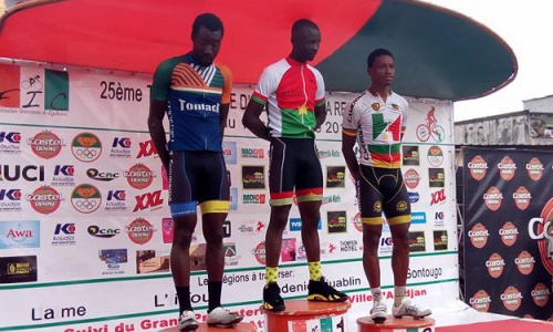 Cyclisme : Le Burkinabé Aziz Nikiéma remporte le Grand prix d’Abidjan