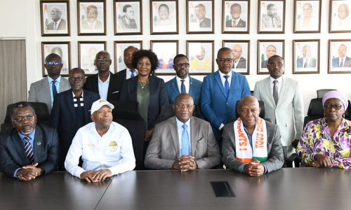 Cyclisme : le nouveau Président reçu en audience par le Ministre Adjé Silas Metch