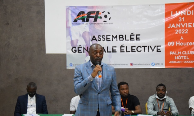 Cyrille Domoraud réélu à la tête de l’Association des Footballeurs Ivoiriens (AFI)