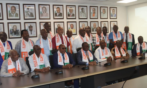 Danho Paulin met les Champions d’Afrique 92 en mission