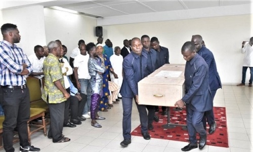 Deuil : la Dépouille de Diomandé Mé Aboubacar est enfin à Abidjan